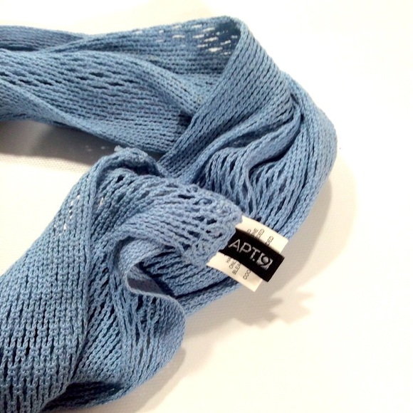 Apt. 9 | Light Blue Infinity Skinny Scarf - Picture 3 of 3